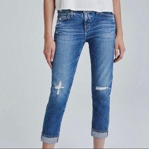 AG ex-boyfriend slim jeans. Size 23 regular.
